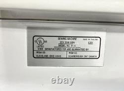 White 1409 Heavy Duty Electric Household Sewing Machine Free Arm Buttonhole