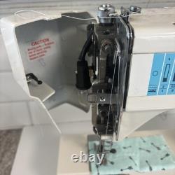 White 1510 Heavy Duty Free Arm Sewing Machine with Pedal & Accessories WORKS
