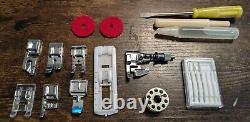 White 1866 HEAVY DUTY SEWING MACHINE with Foot Control & Accessories