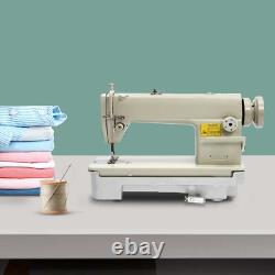 White Iron Freestanding DDL-6150-H Heavy Duty Straight Stitch Sewing Machine