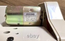 Works! Vintage Janome Stradivaro 669 Heavy Duty Japan Zigzag Sewing Machine A3